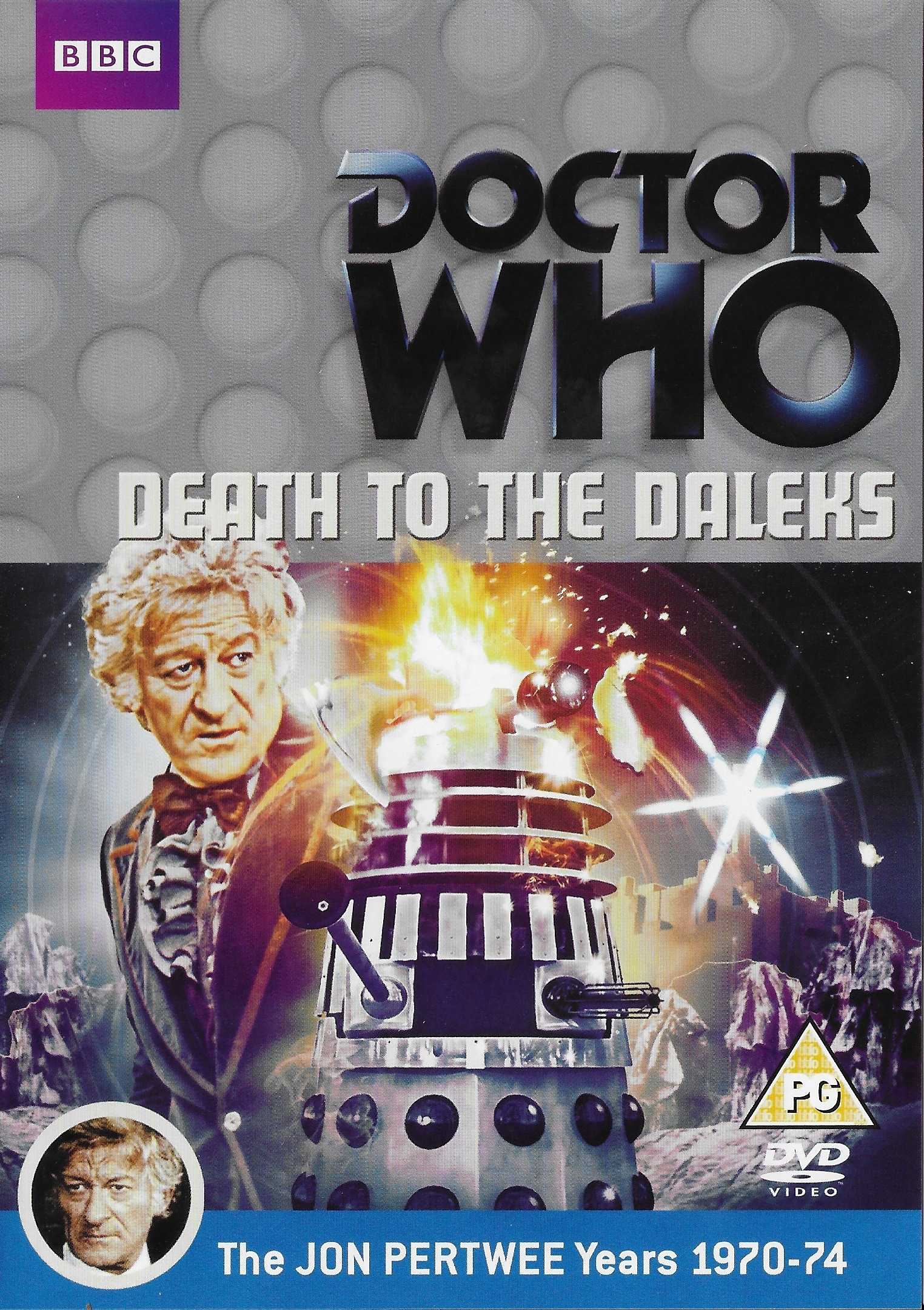 Picture of BBCDVD 3483 Doctor Who - Death to the Daleks by artist Terry Nation from the BBC records and Tapes library